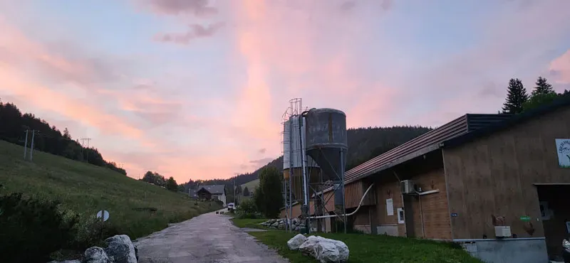 Producteur d'œufs à Corrençon-en-Vercors