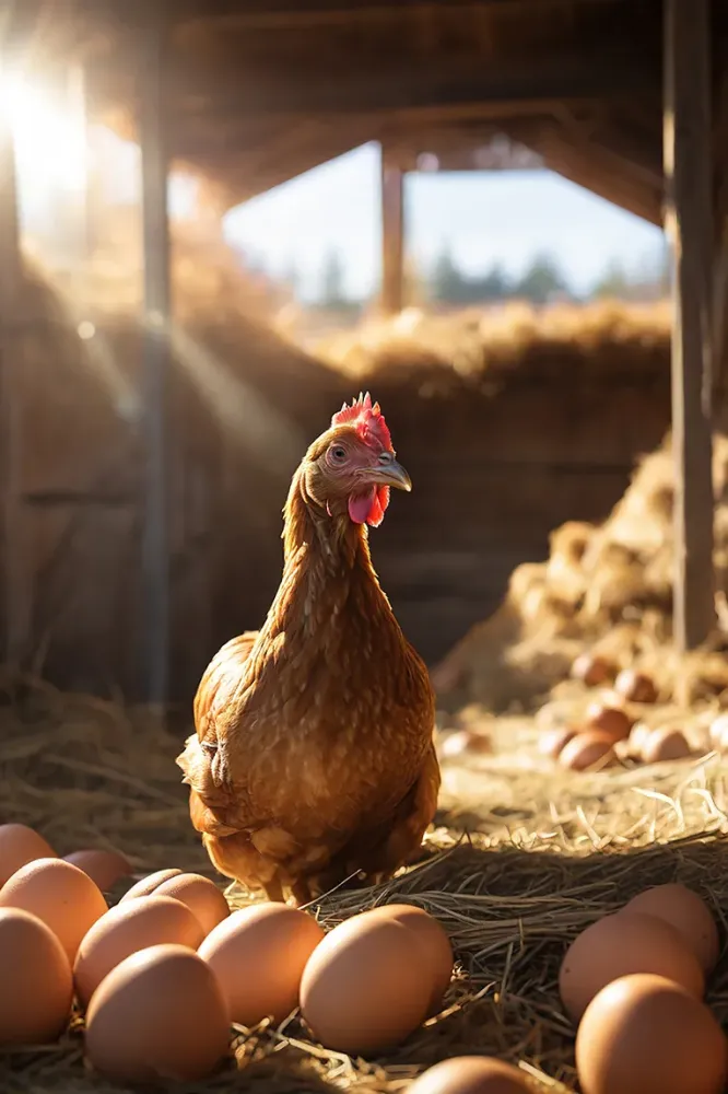 Œuf bio à Corrençon-en-Vercors